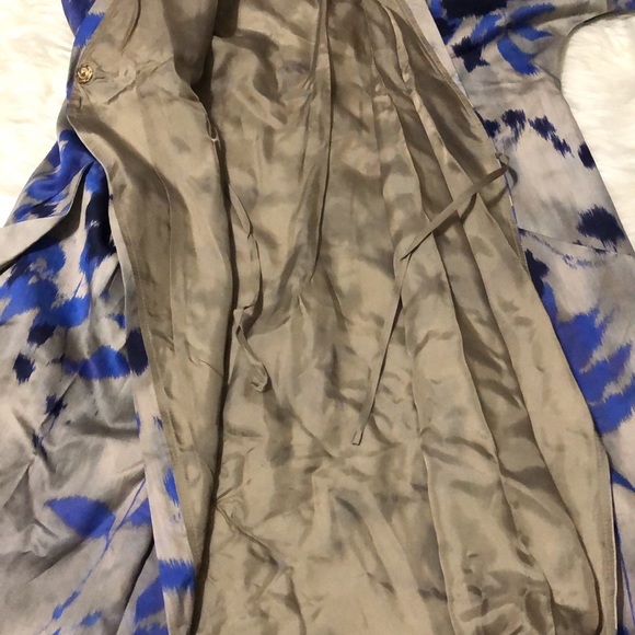 Hugo Boss Delara2 Gray wrap dress size 4 Made in Bulgaria - Picture 9 of 10